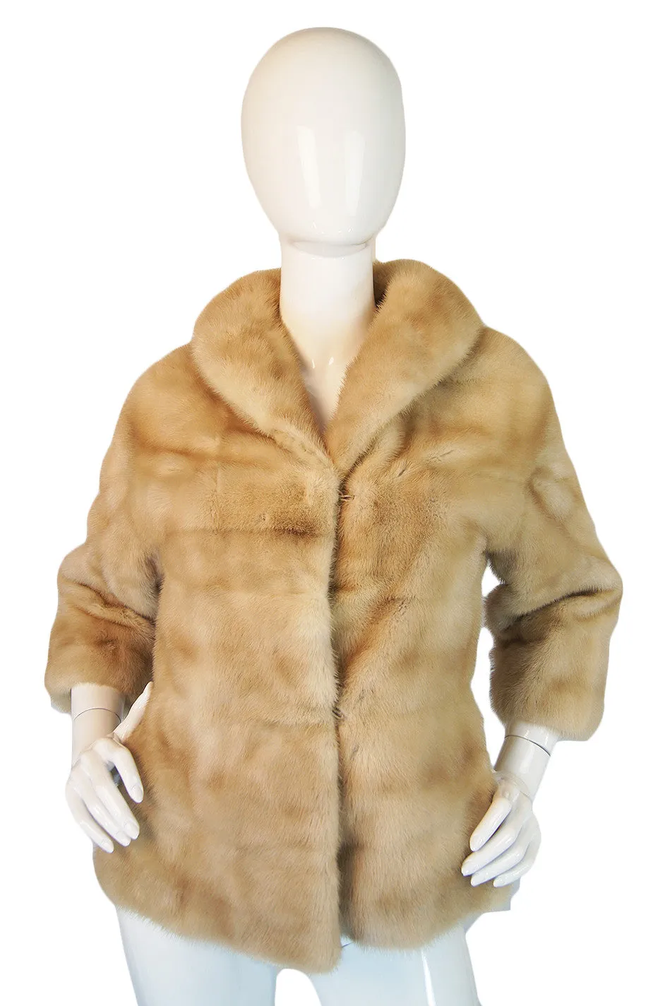 1950s EMBA Pearl Mink Evening Jacket