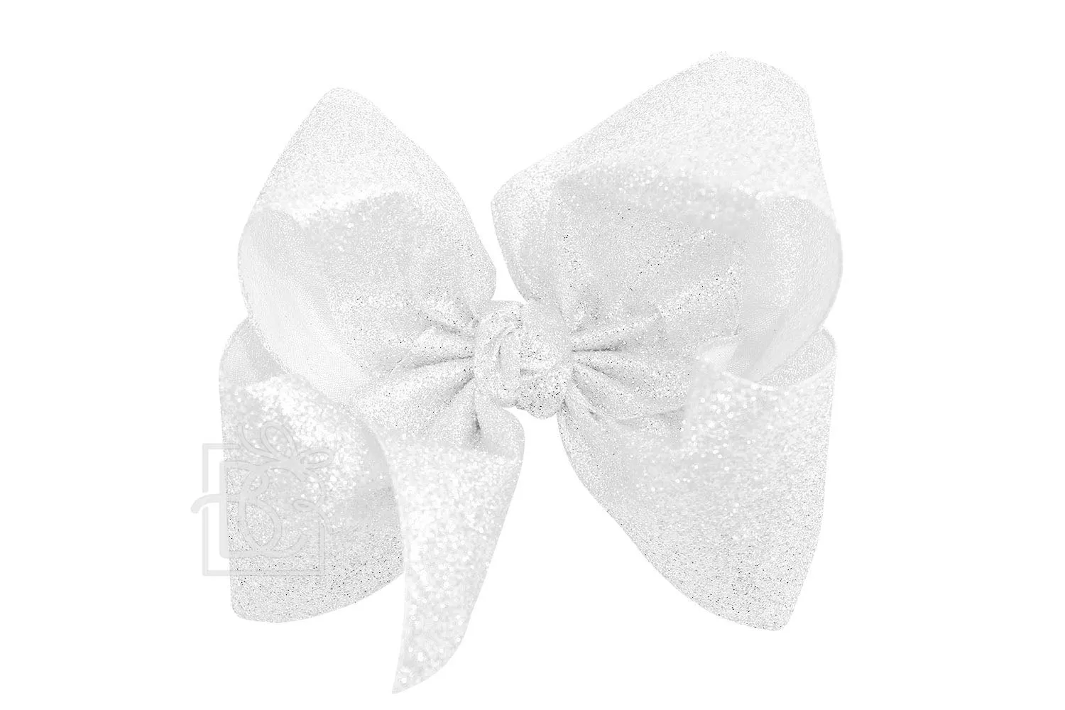 5.5" Glitter Metallic Bow