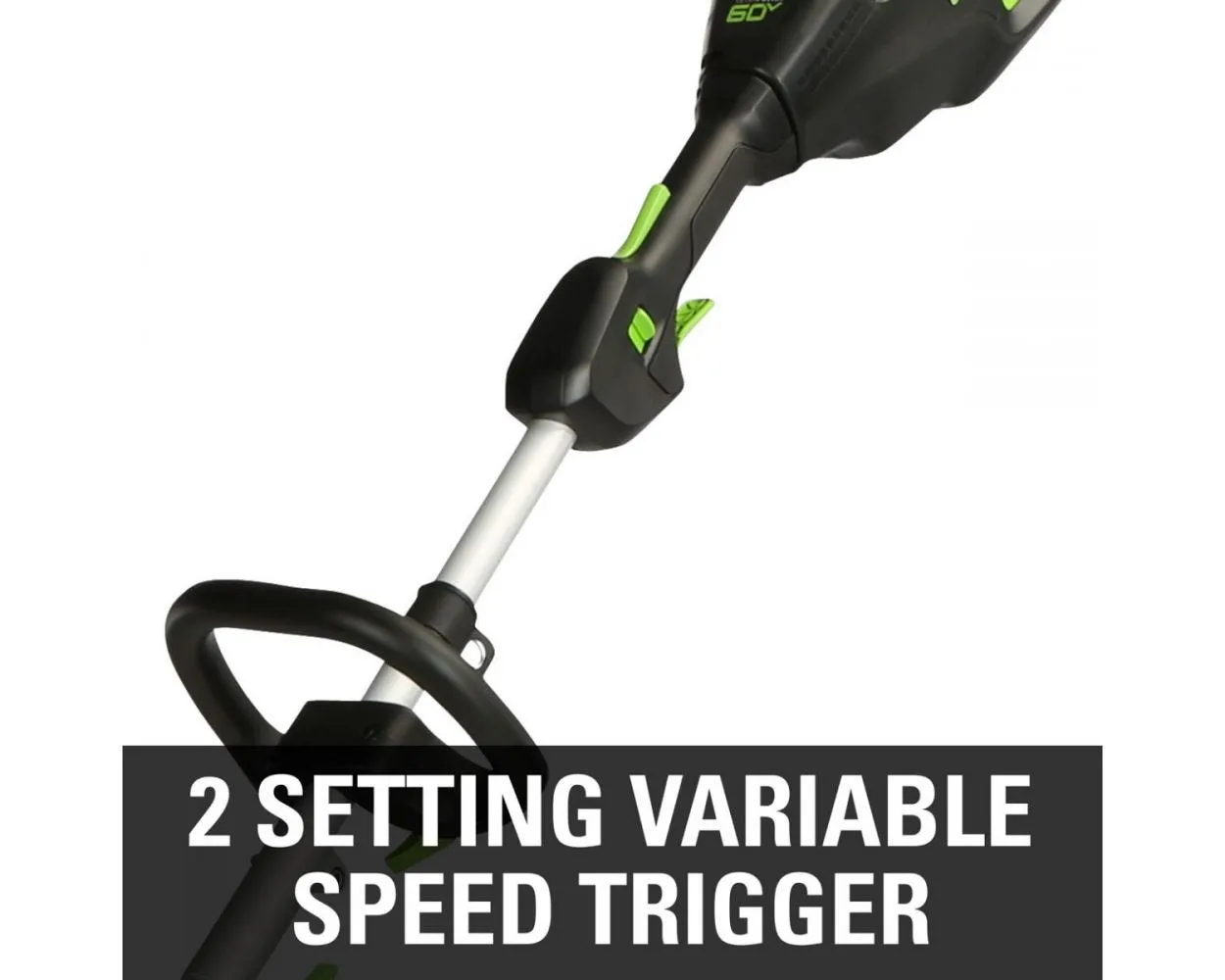 60V 16" Cordless Battery String Trimmer (Attachment Capable) & 8" Edger Attachment Combo Kit w/ 4.0 Ah Battery & Charger