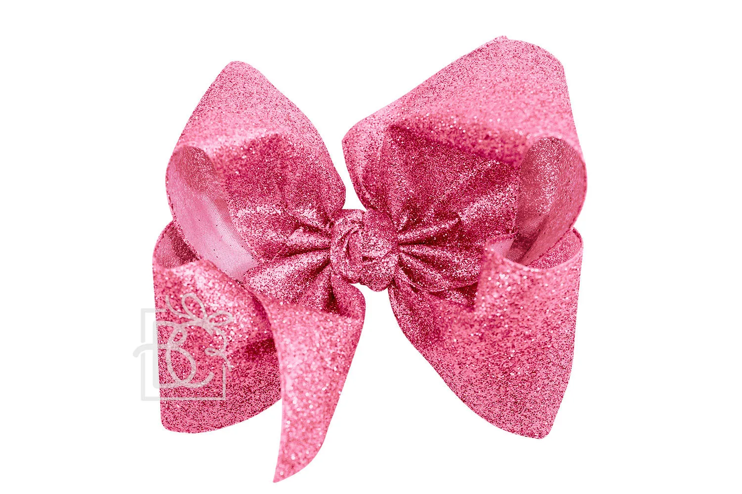 6.5" Glitter Metallic Bow