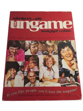 70s Board Game - The Ungame - Bookshelf Version 1975