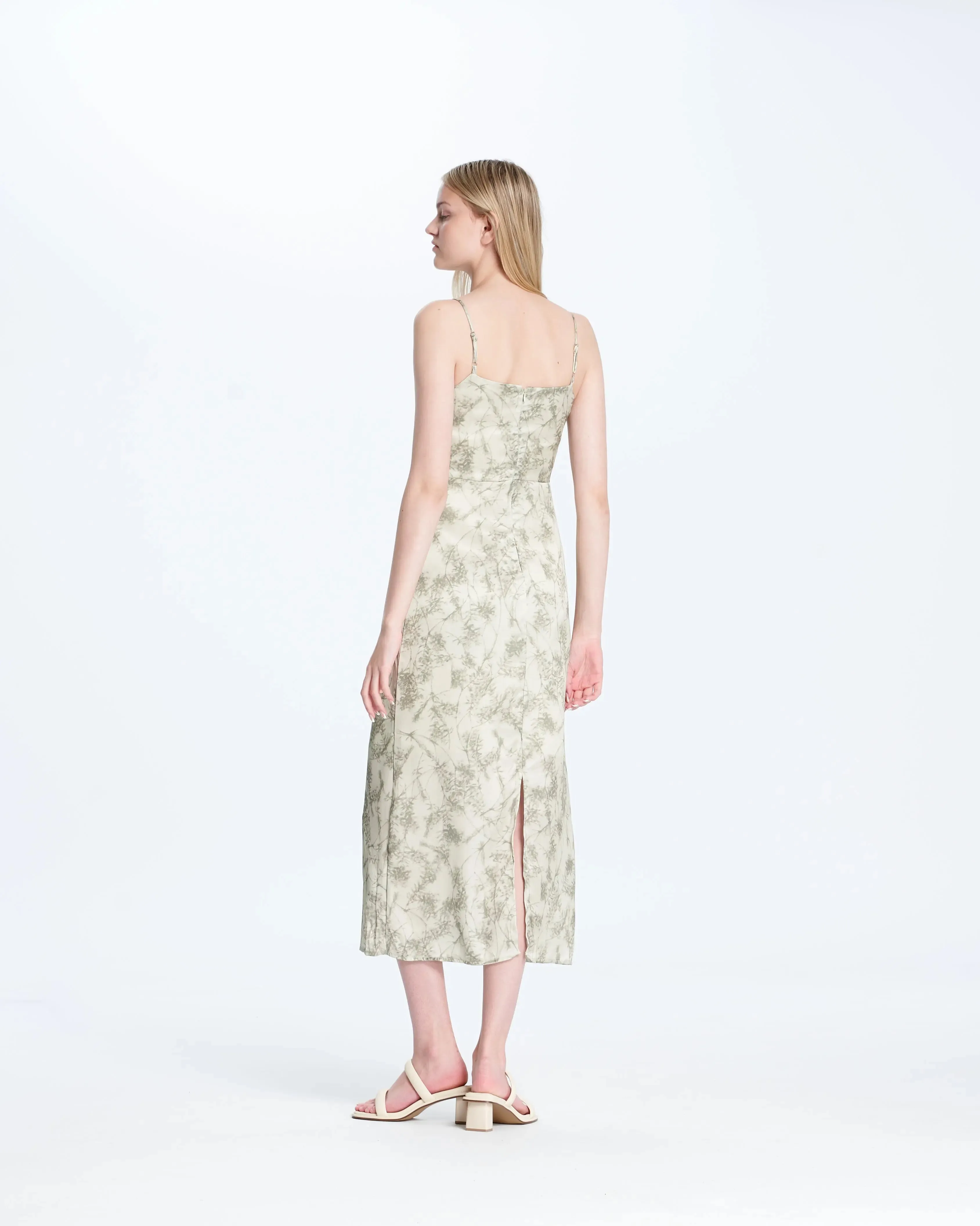 90733 Floral Slip Dress