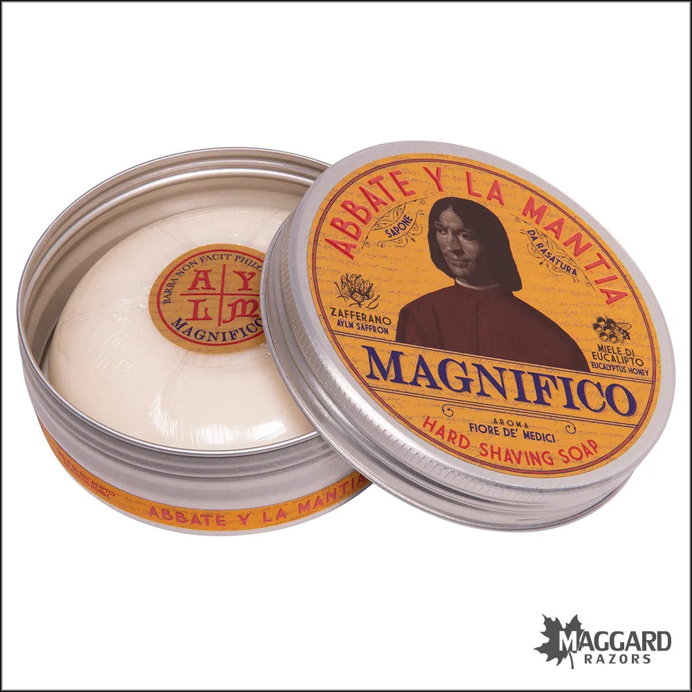 Abbate Y La Mantia Magnifico Hard Shaving Soap, 80g