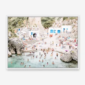 Acquaviva Beach Photo Canvas Print