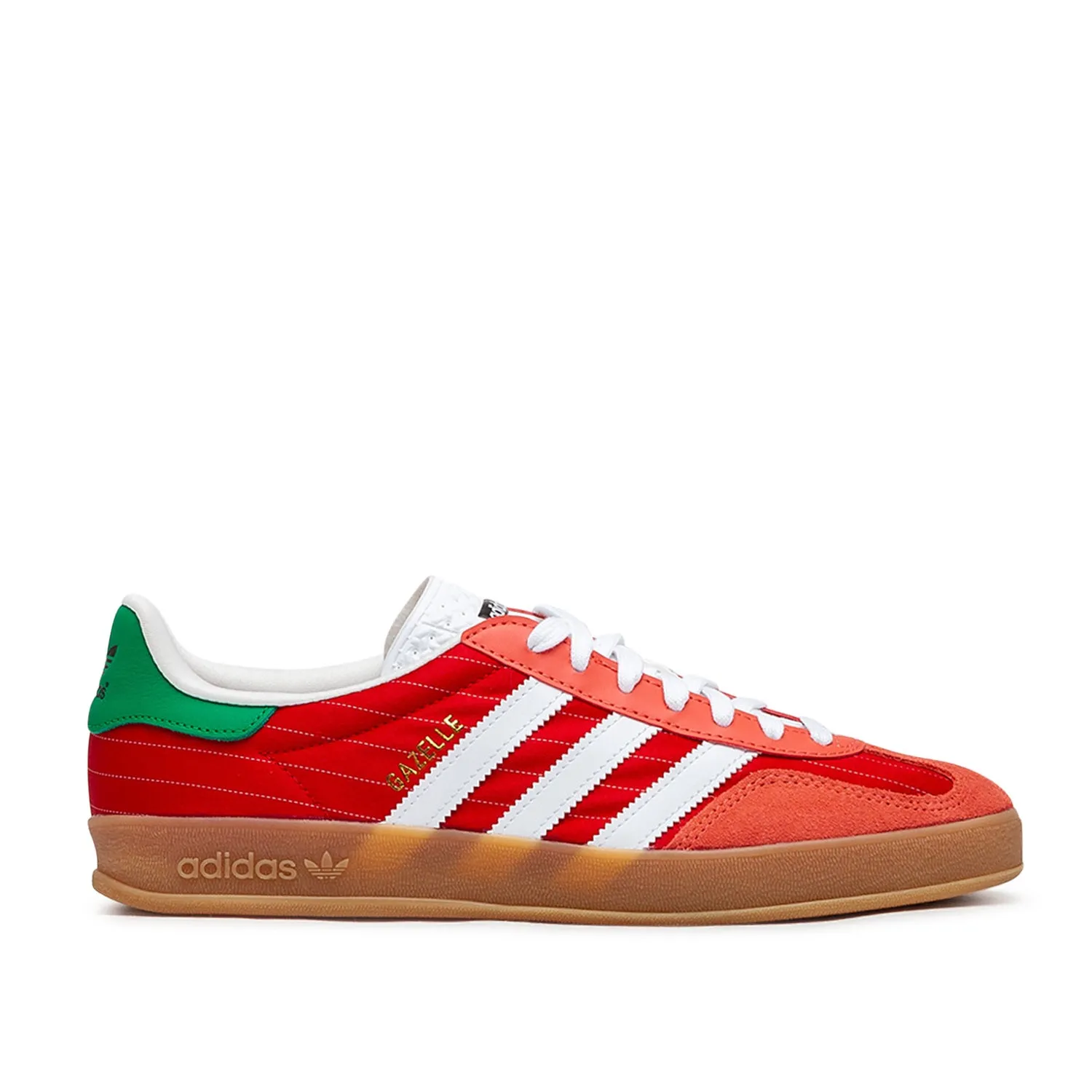 adidas Gazelle Indoor (Rot / Weiß / Grün)