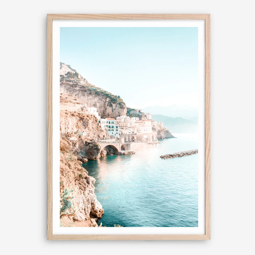 Amalfi Village II Photo Art Print