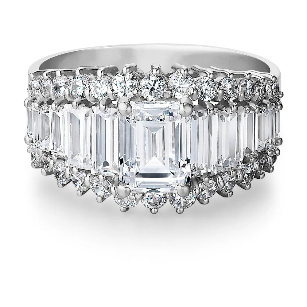 Angelina Emerald Cut Ring