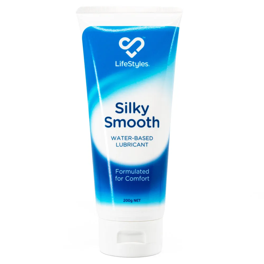 Ansell LifeStyles Silky Smooth Water-Based Gel Lubricant