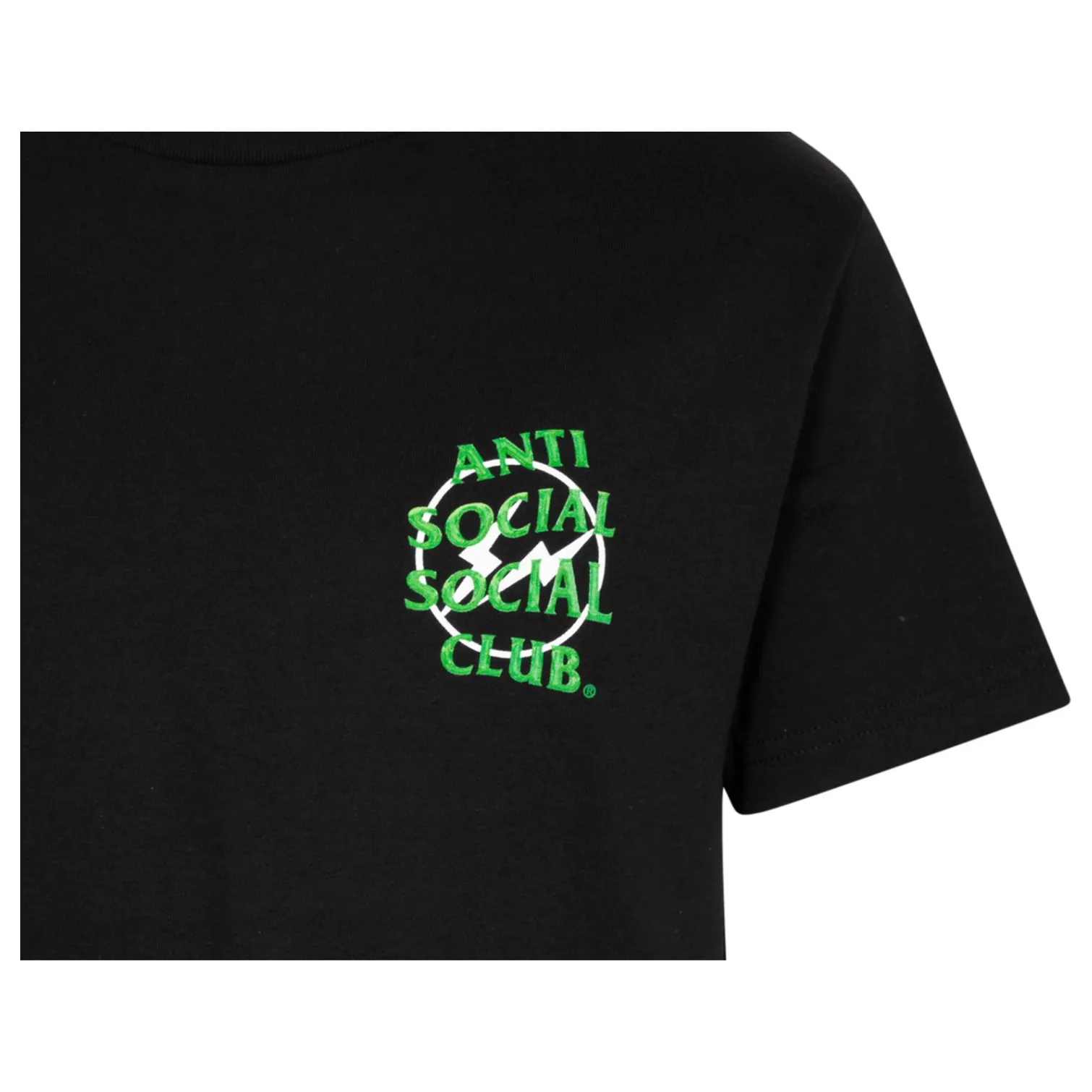 Anti Social Social Club x Fragment Precious Petals Tee (FW22) Black Green