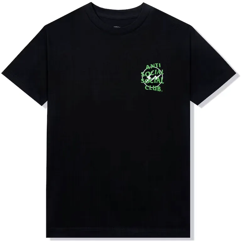 Anti Social Social Club x Fragment Precious Petals Tee (FW22) Black Green