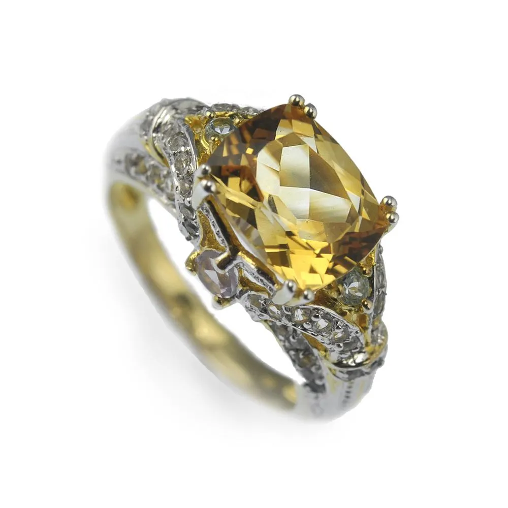 Antoinette Citrine Ring