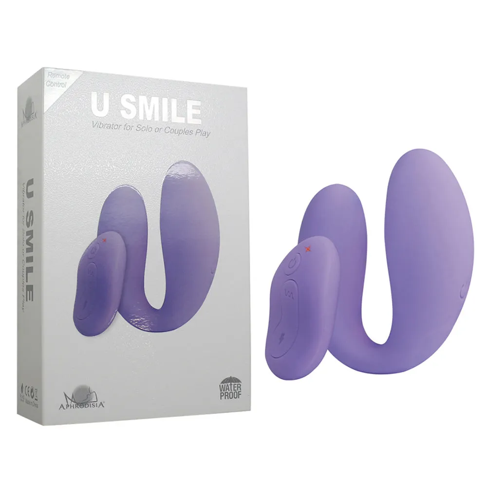 Aphrodisia U Smile Remote Control G-Spot & Clitoral Vibrator