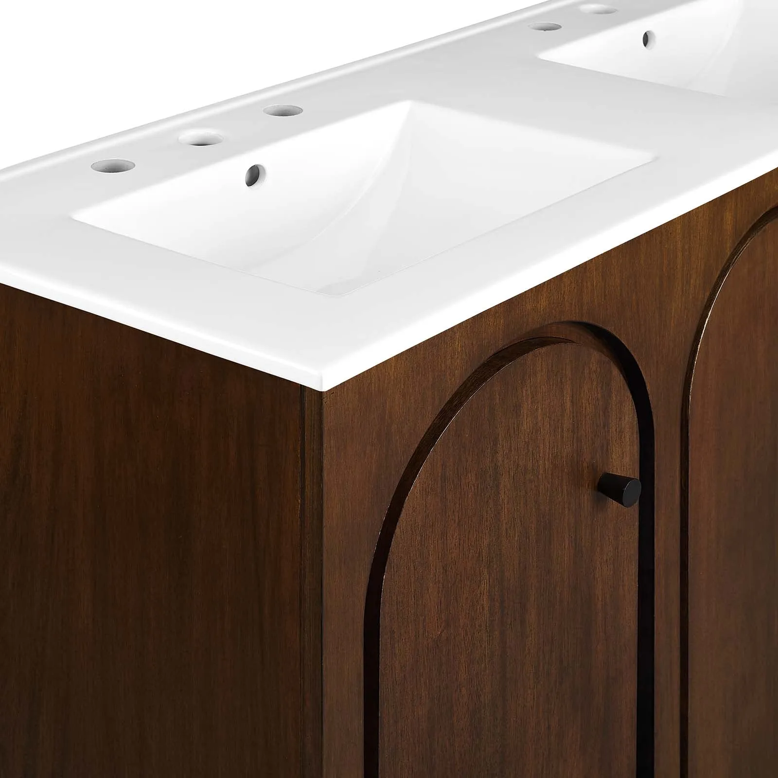 Appia 48" Double Sink Bathroom Vanity by Modway