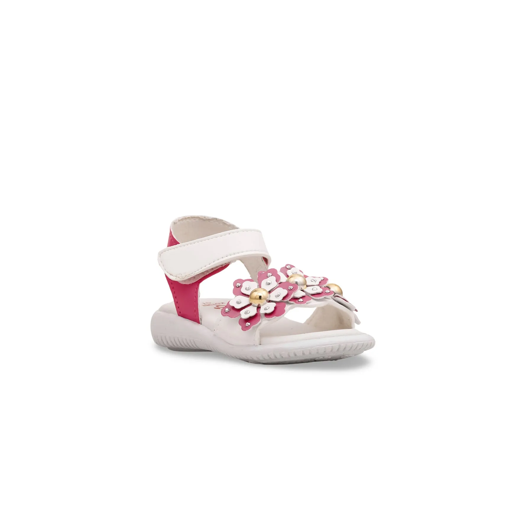 Babies White Casual Sandal KD7957