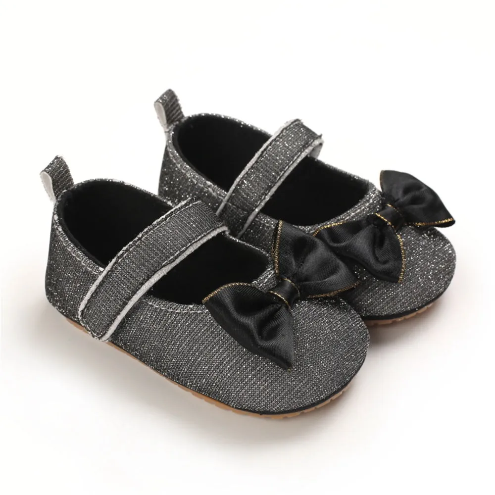 Baby Girls Bow Decor Cute Shoes Wholesale Toddler Shoes