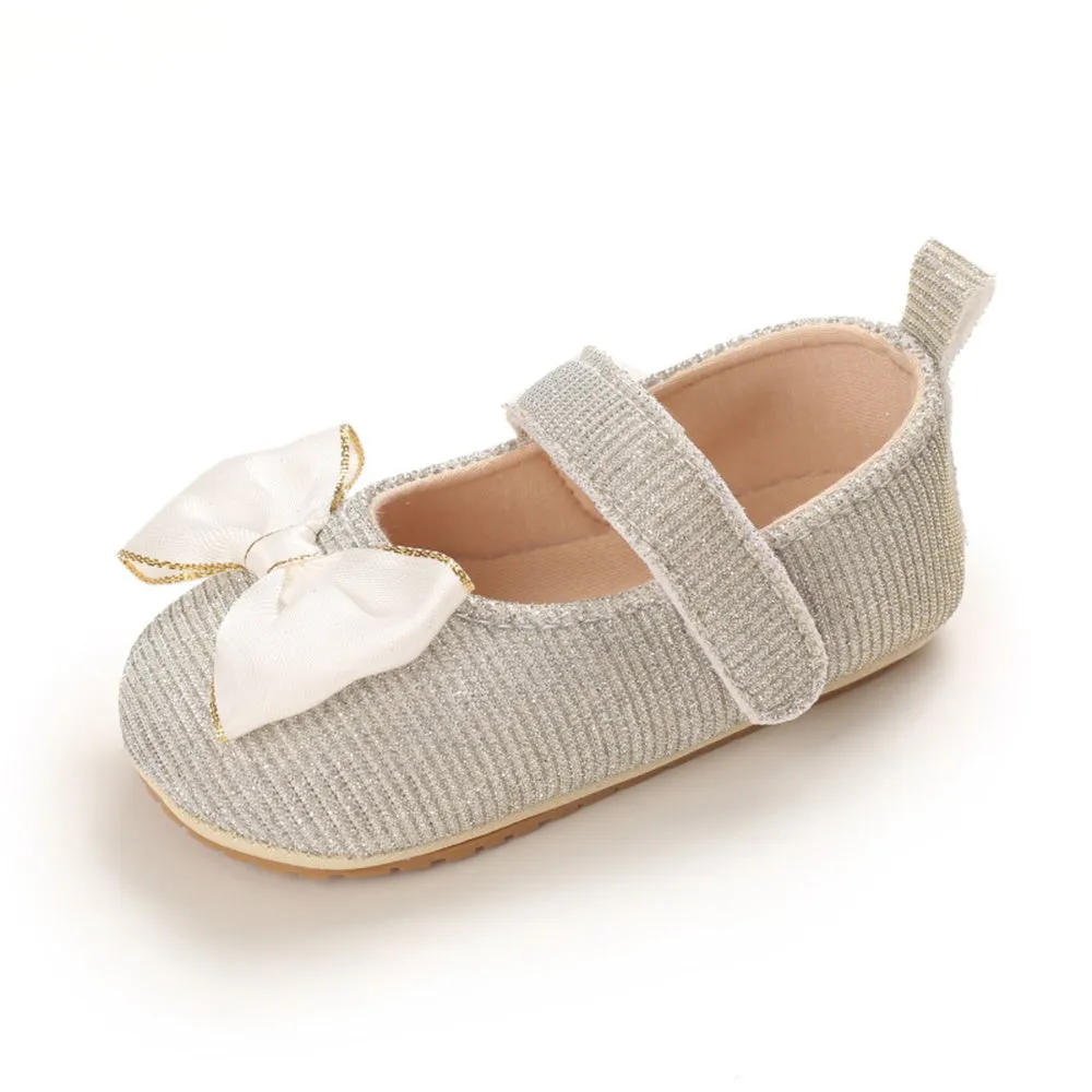 Baby Girls Bow Decor Cute Shoes Wholesale Toddler Shoes