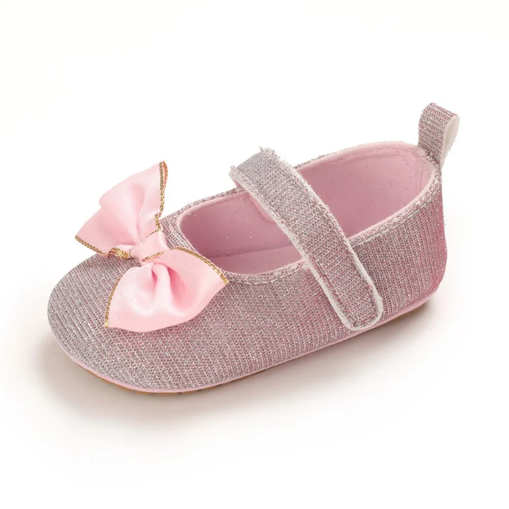 Baby Girls Bow Decor Cute Shoes Wholesale Toddler Shoes