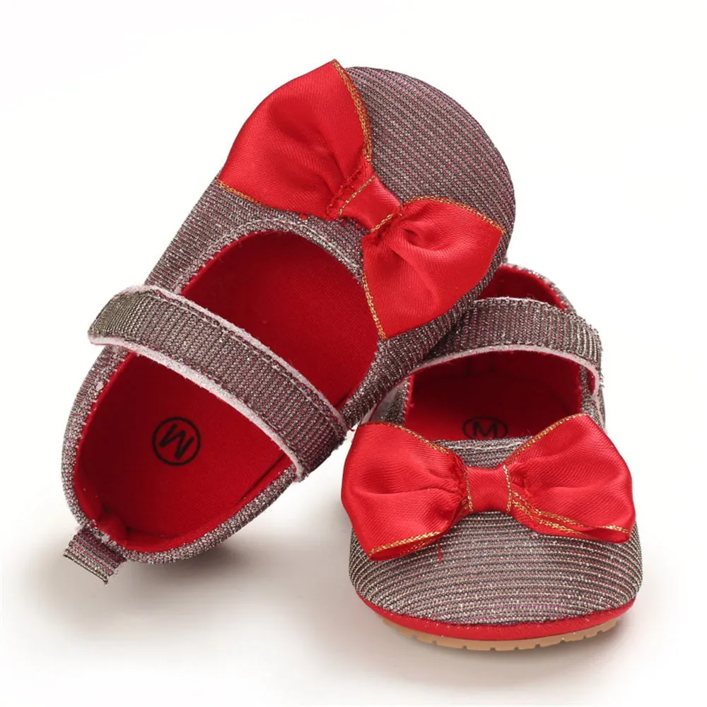 Baby Girls Bow Decor Cute Shoes Wholesale Toddler Shoes