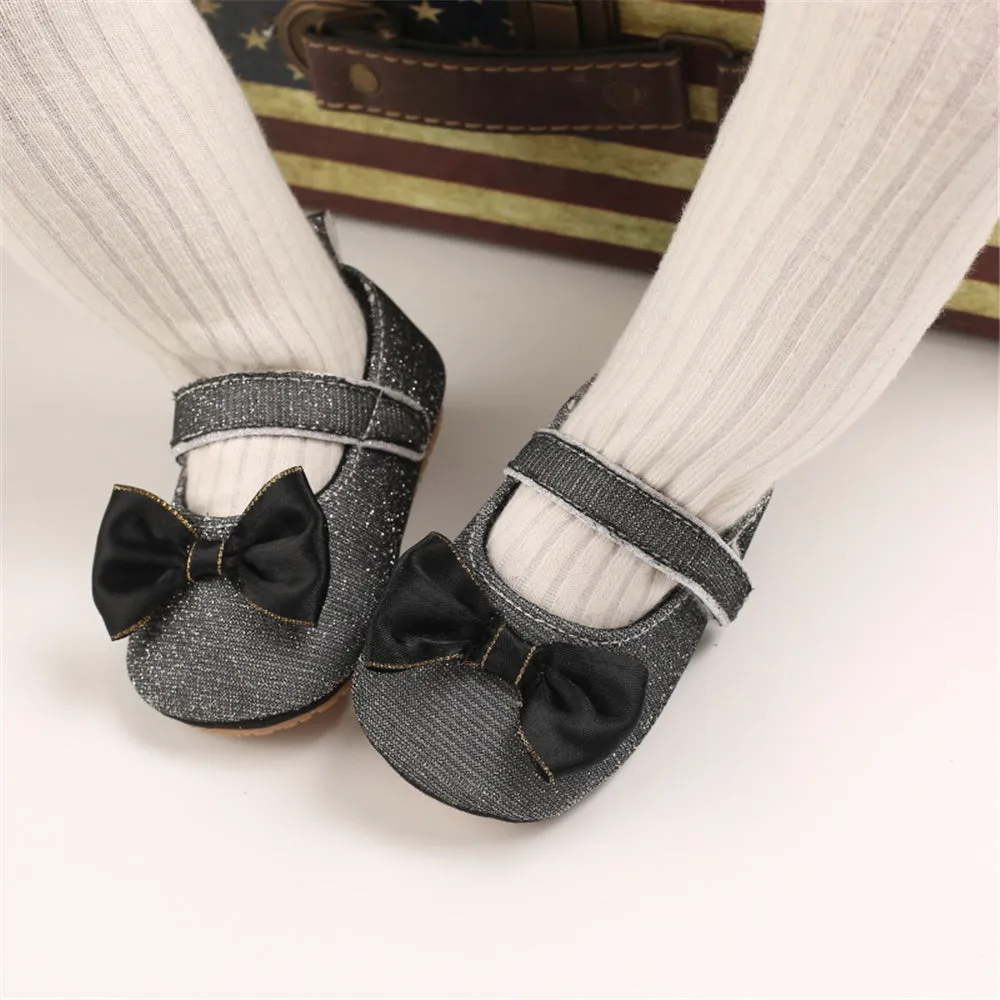 Baby Girls Bow Decor Cute Shoes Wholesale Toddler Shoes