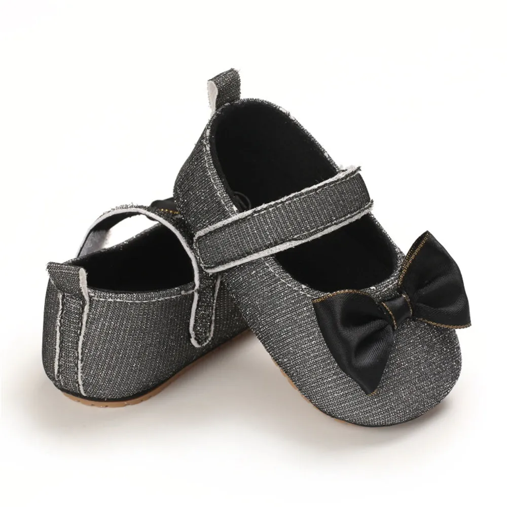 Baby Girls Bow Decor Cute Shoes Wholesale Toddler Shoes