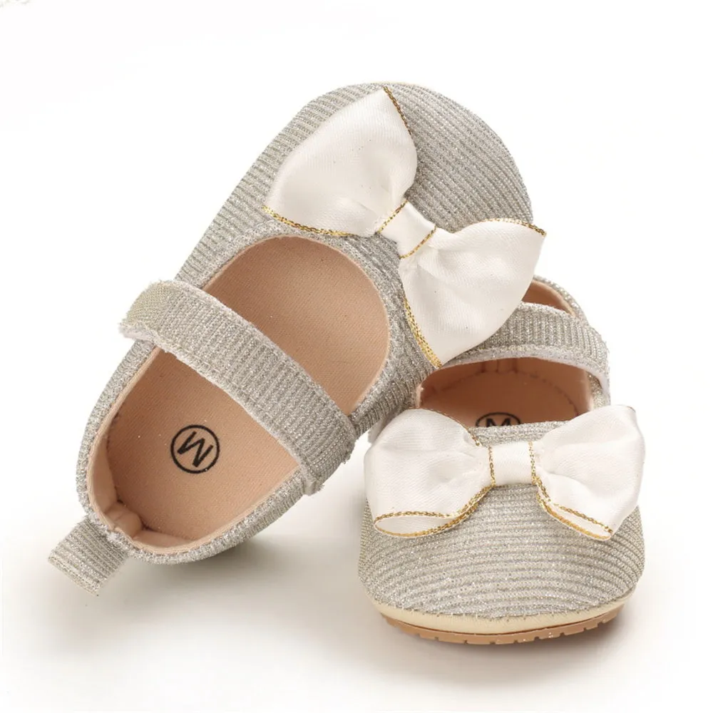 Baby Girls Bow Decor Cute Shoes Wholesale Toddler Shoes