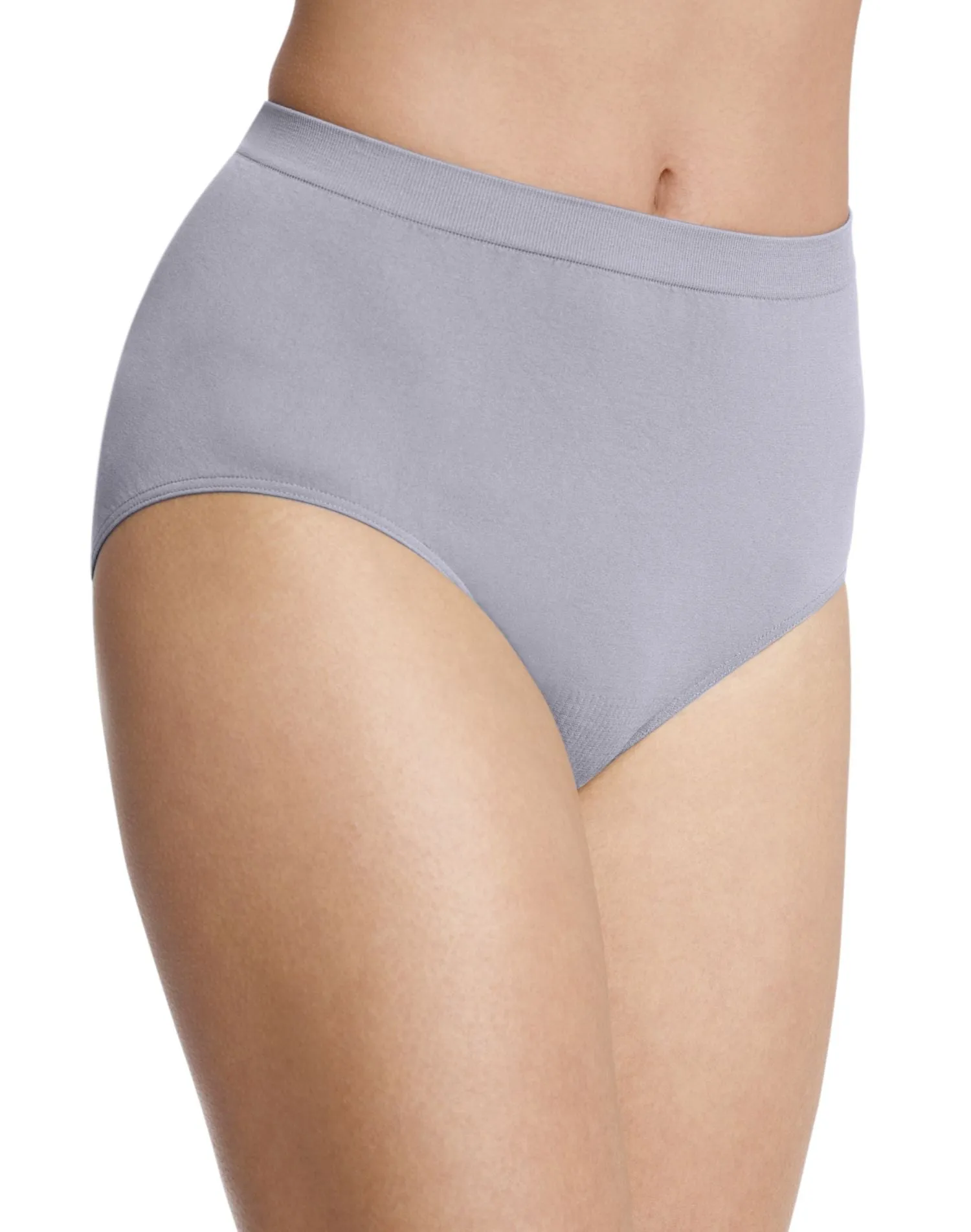 Bali Microfiber Solid Brief Panty