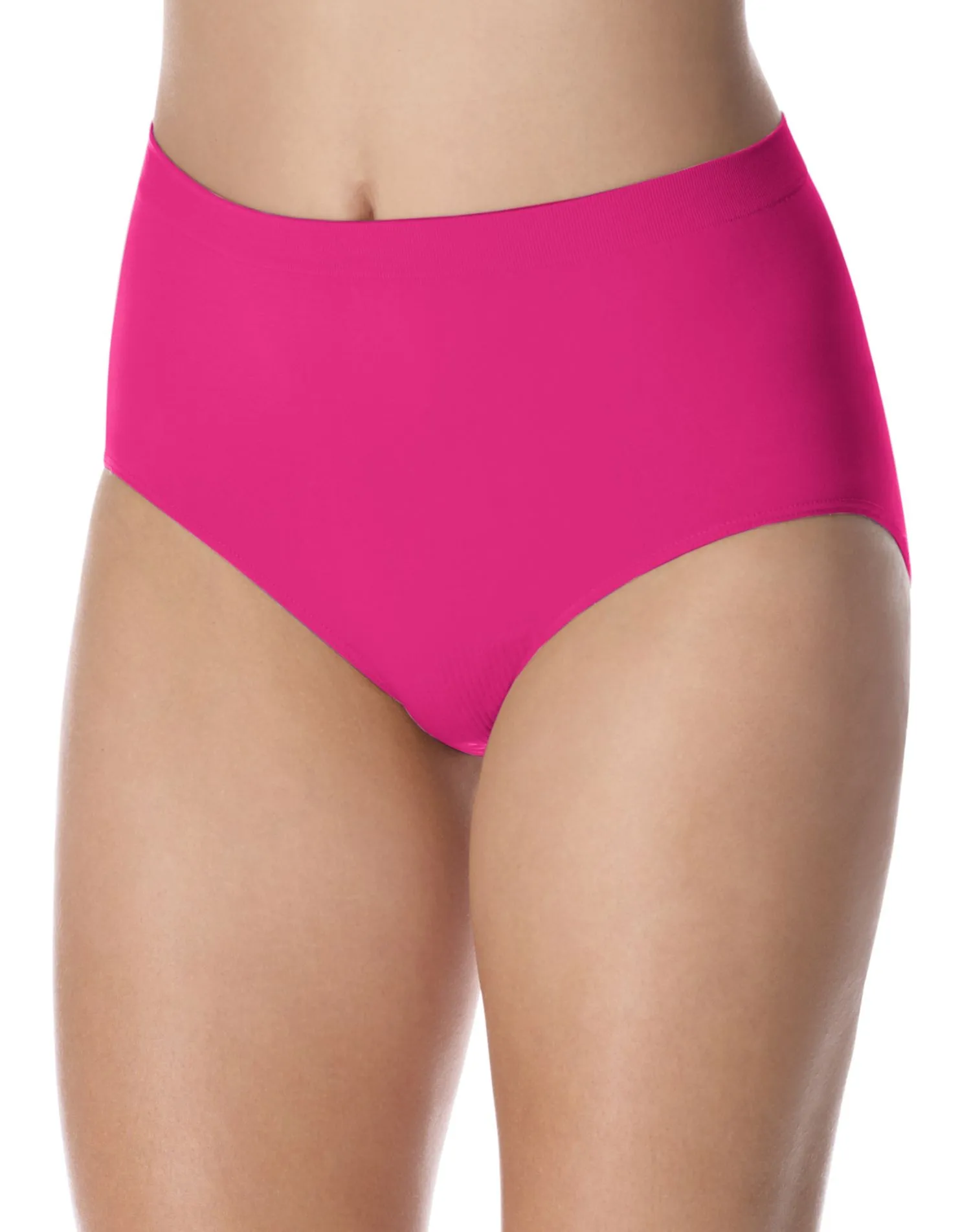 Bali Microfiber Solid Brief Panty