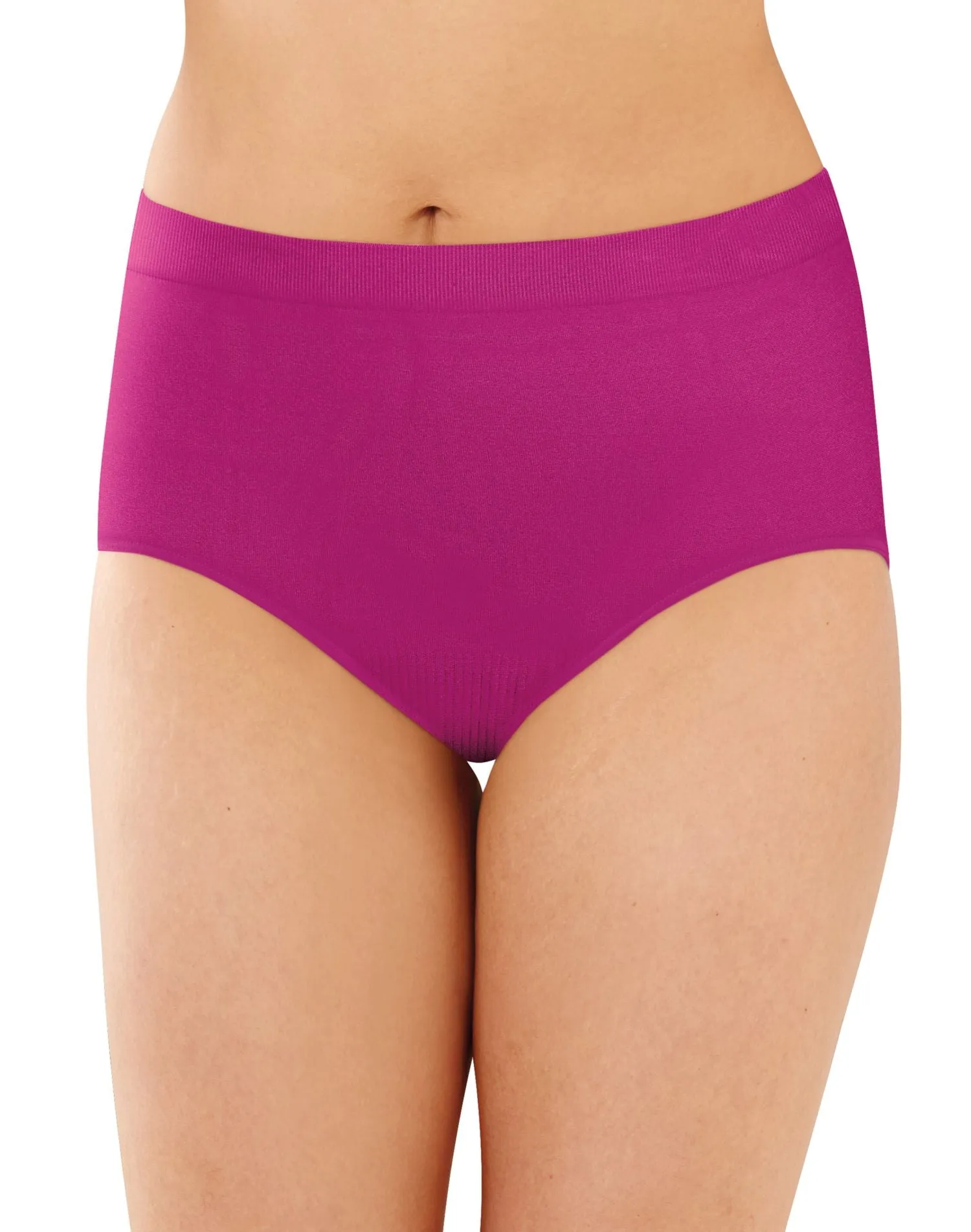 Bali Microfiber Solid Brief Panty