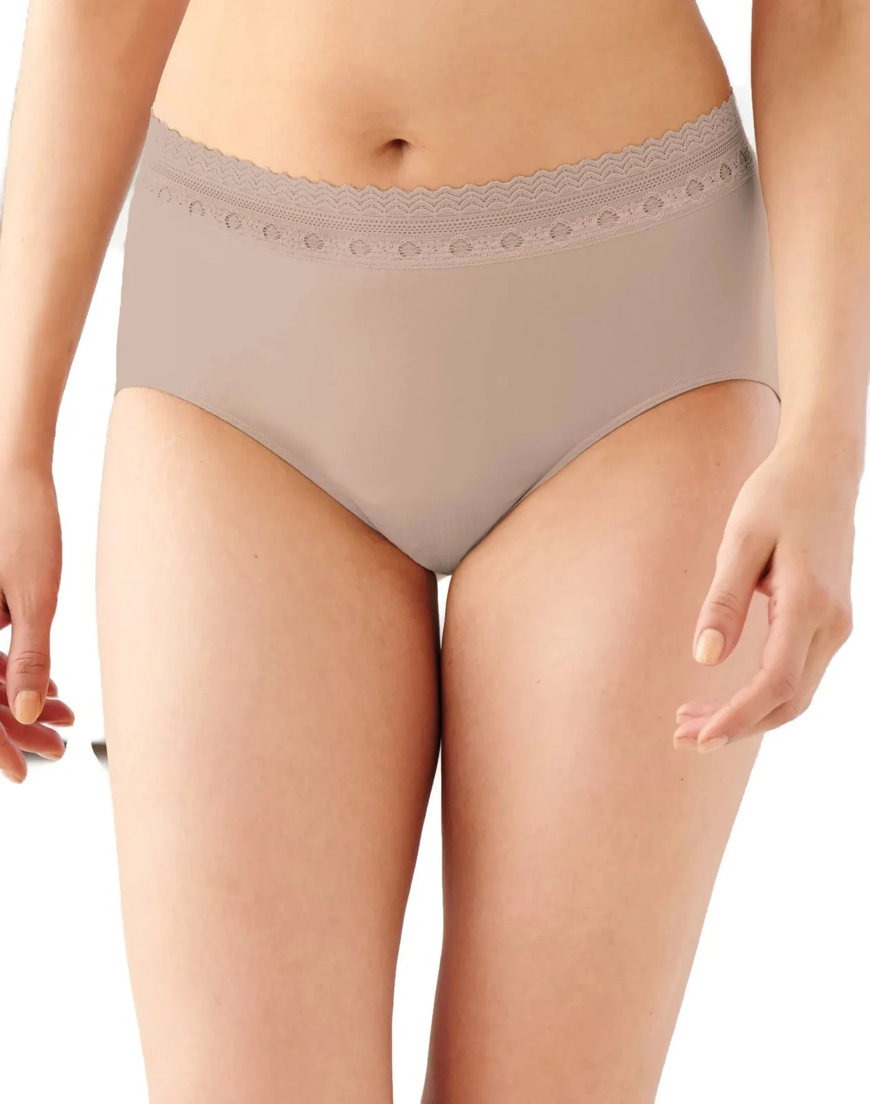 Bali Microfiber Solid Brief Panty