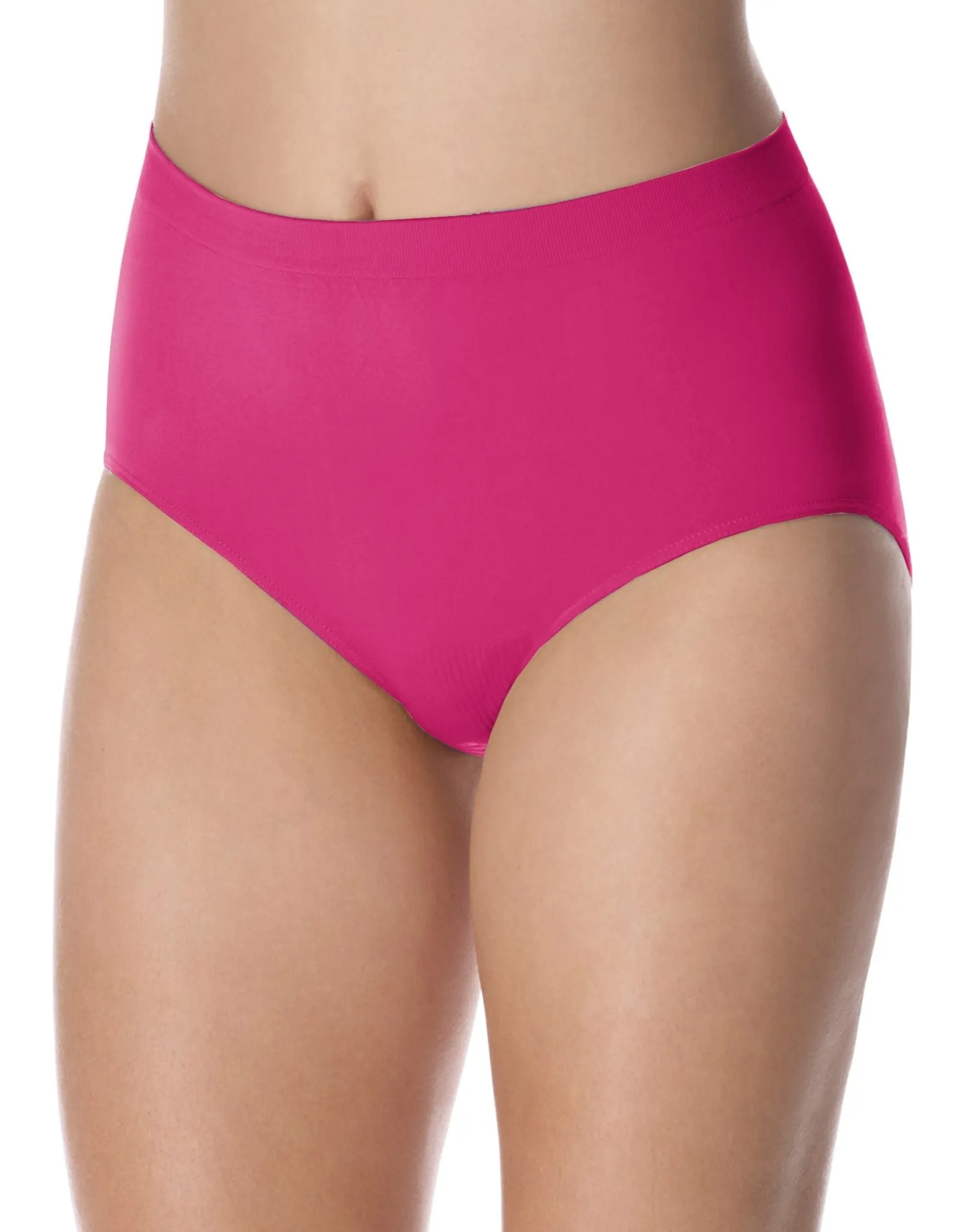 Bali Microfiber Solid Brief Panty