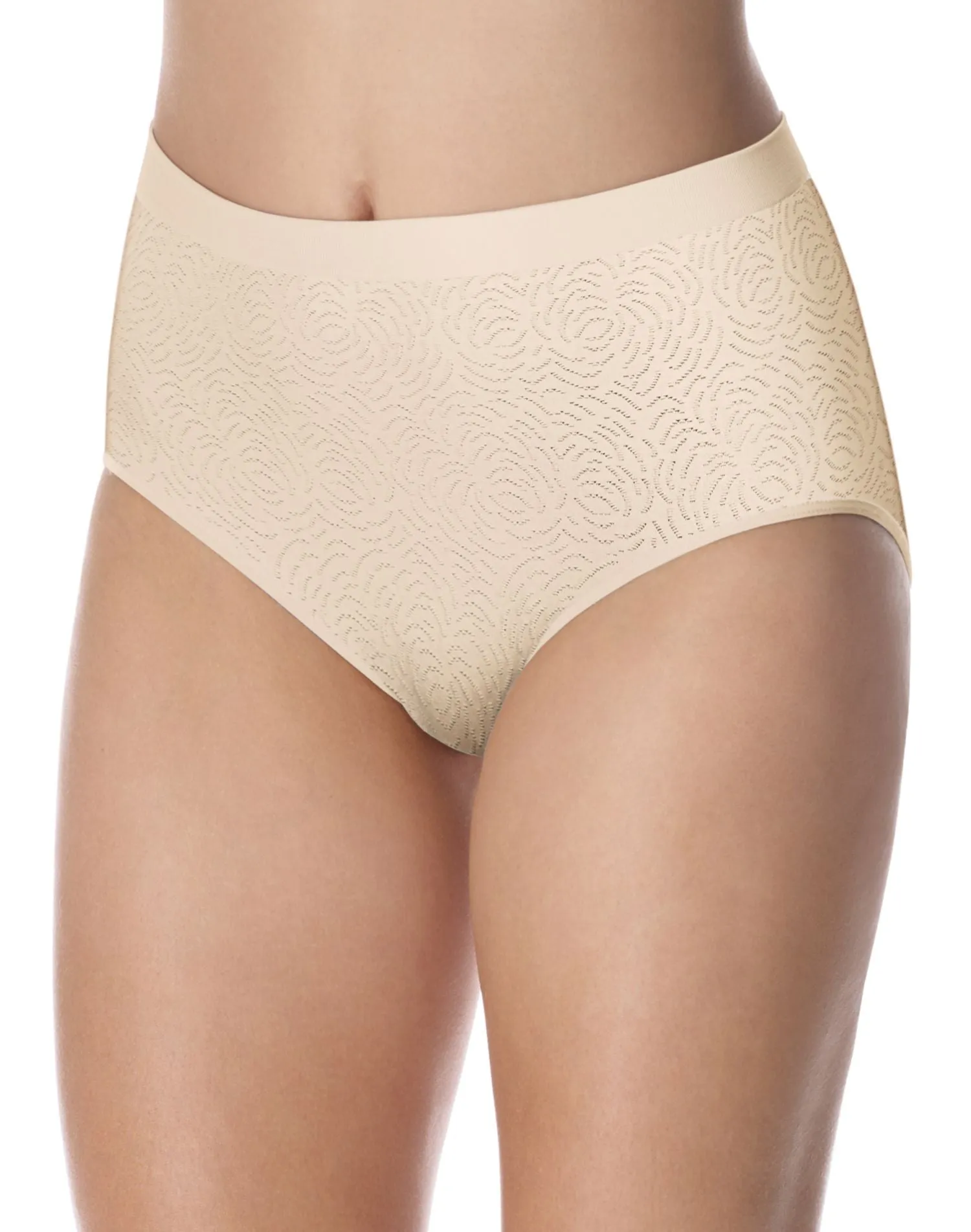 Bali Microfiber Solid Brief Panty