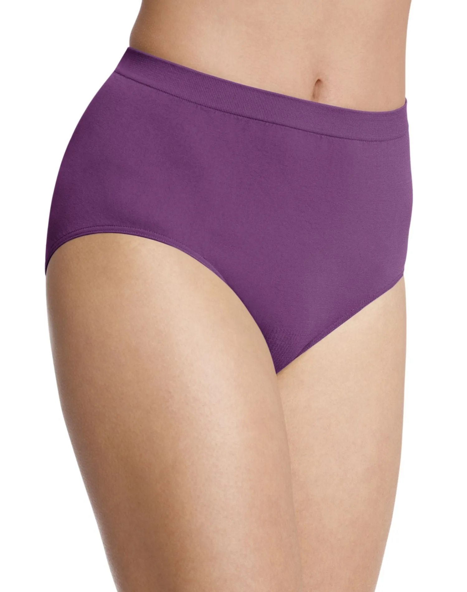 Bali Microfiber Solid Brief Panty