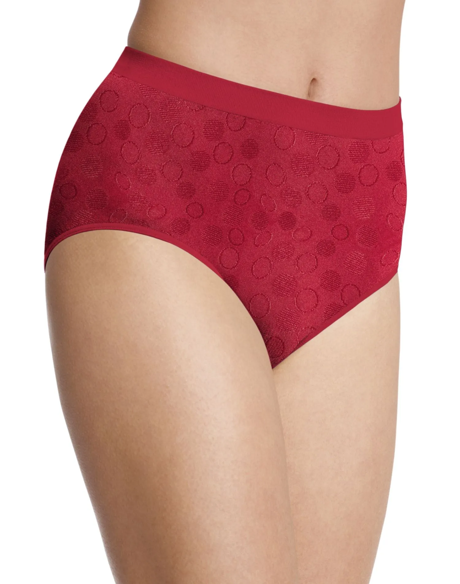 Bali Microfiber Solid Brief Panty