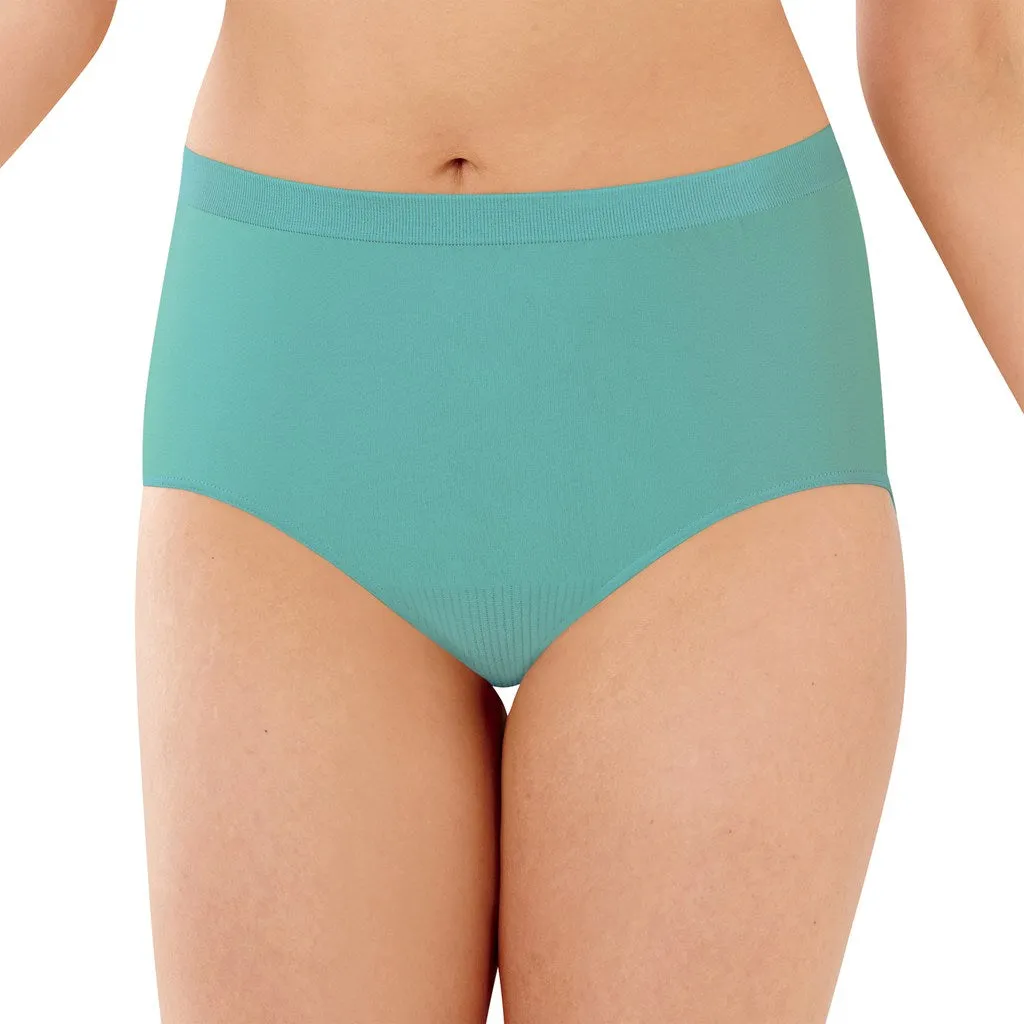 Bali Microfiber Solid Brief Panty