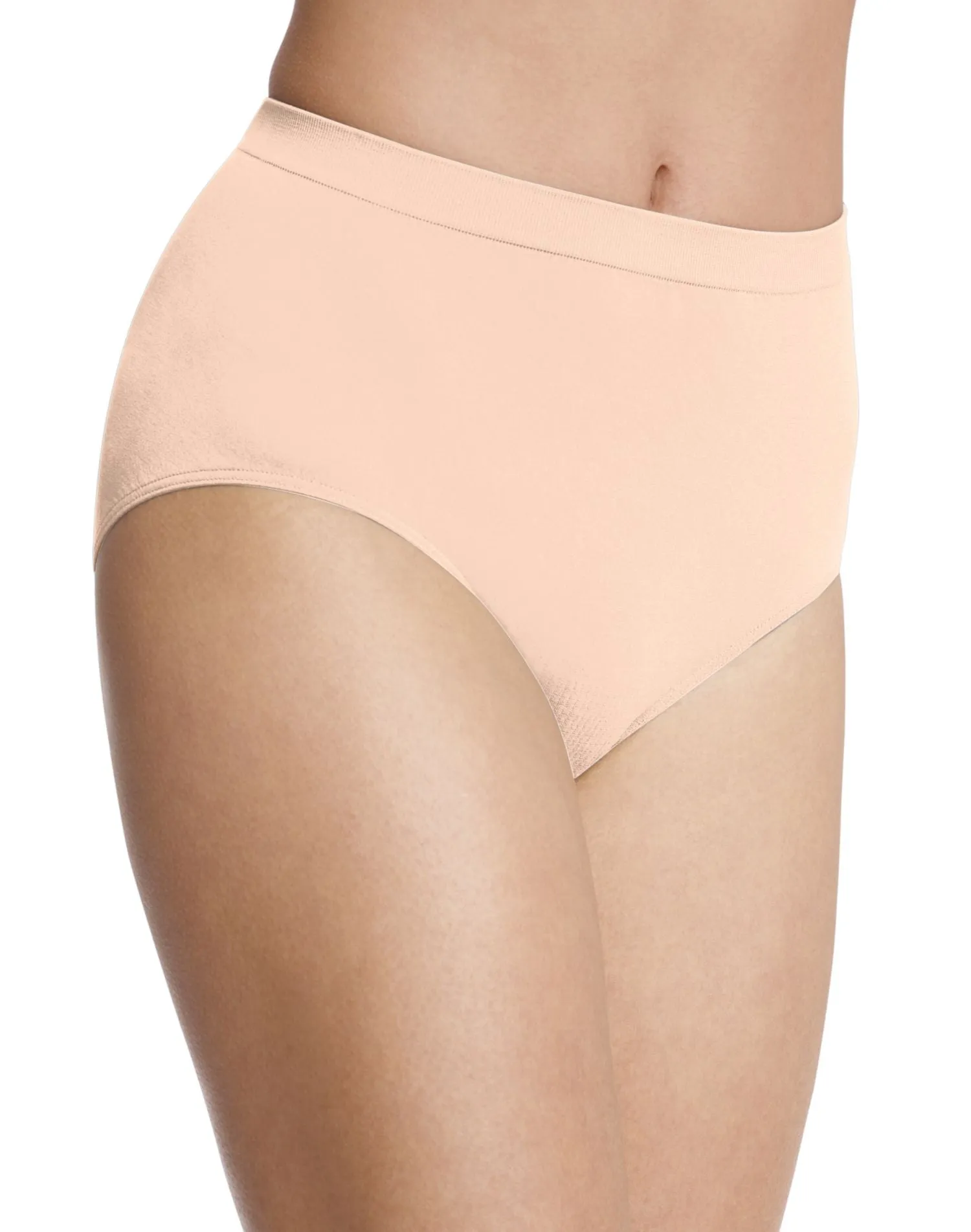 Bali Microfiber Solid Brief Panty