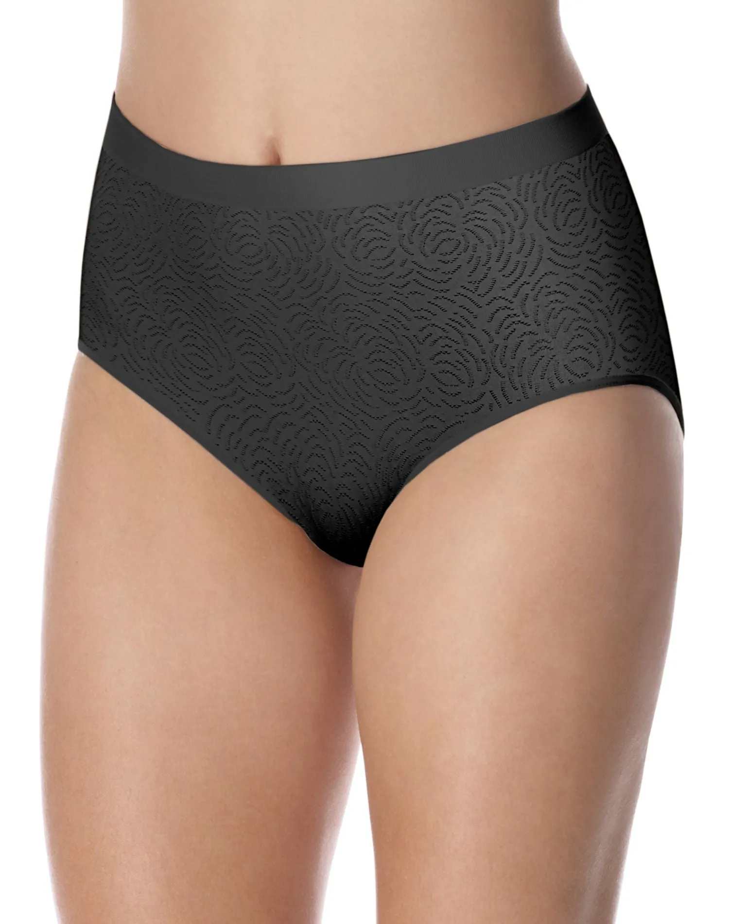 Bali Microfiber Solid Brief Panty