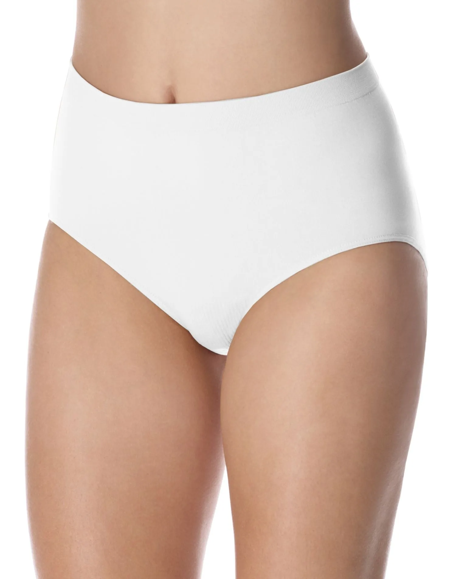 Bali Microfiber Solid Brief Panty