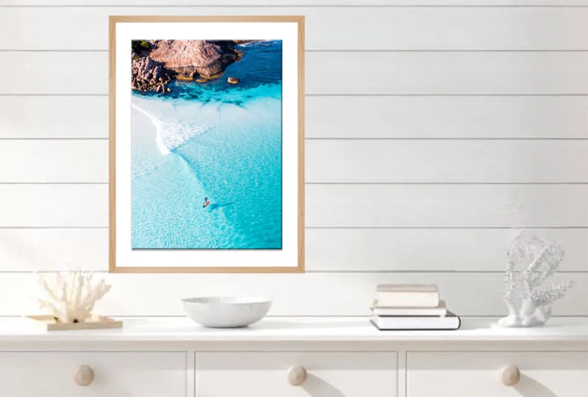 Beach Aerial Esperance | Coastal Wall Art Print