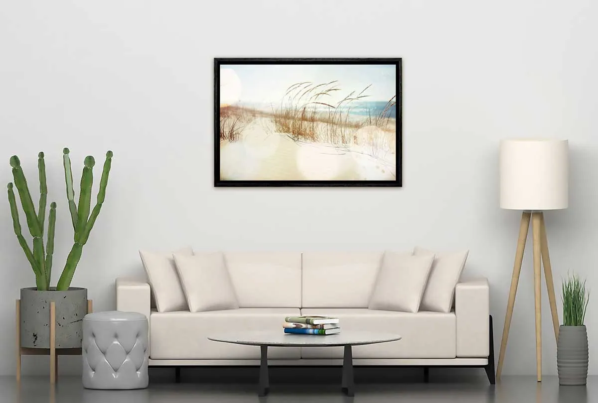 Beach Dune Grass | Canvas Wall Art Print