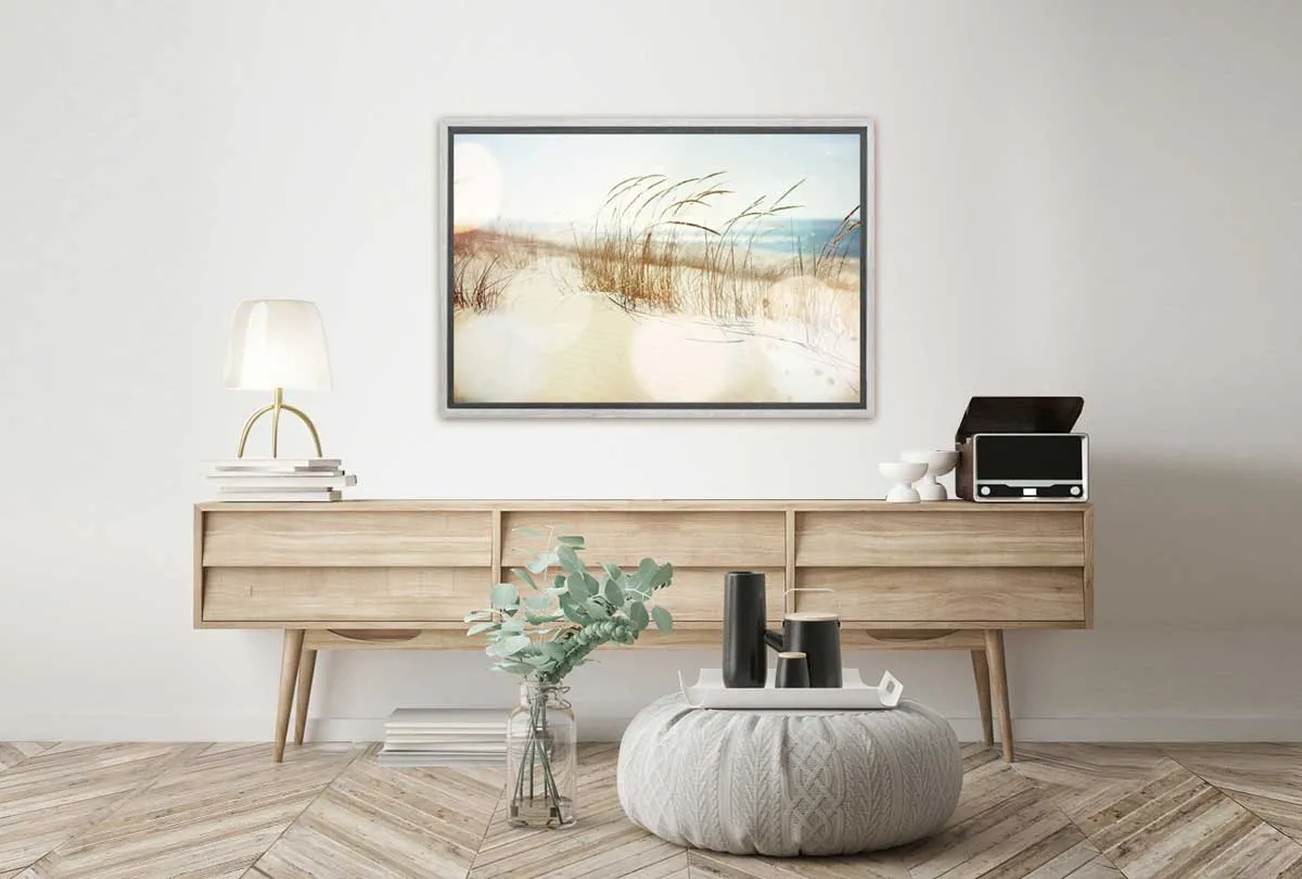 Beach Dune Grass | Canvas Wall Art Print