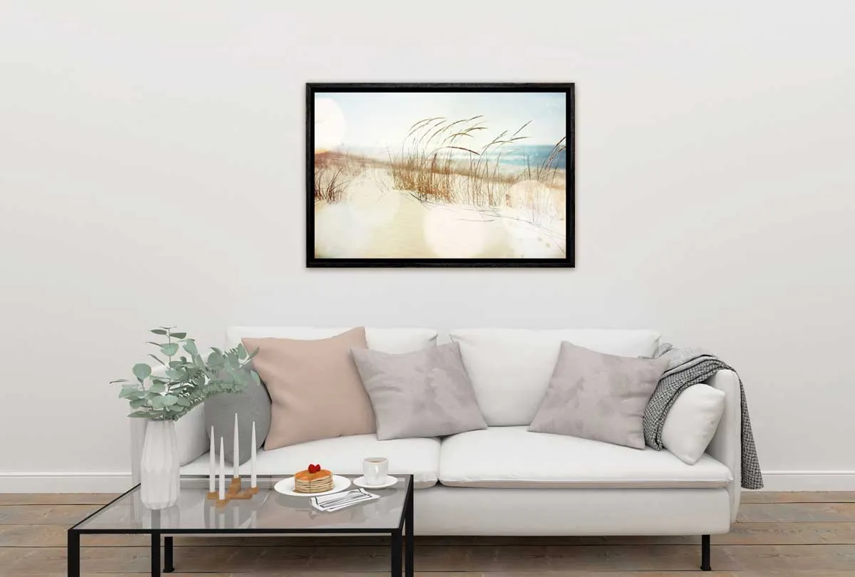 Beach Dune Grass | Canvas Wall Art Print