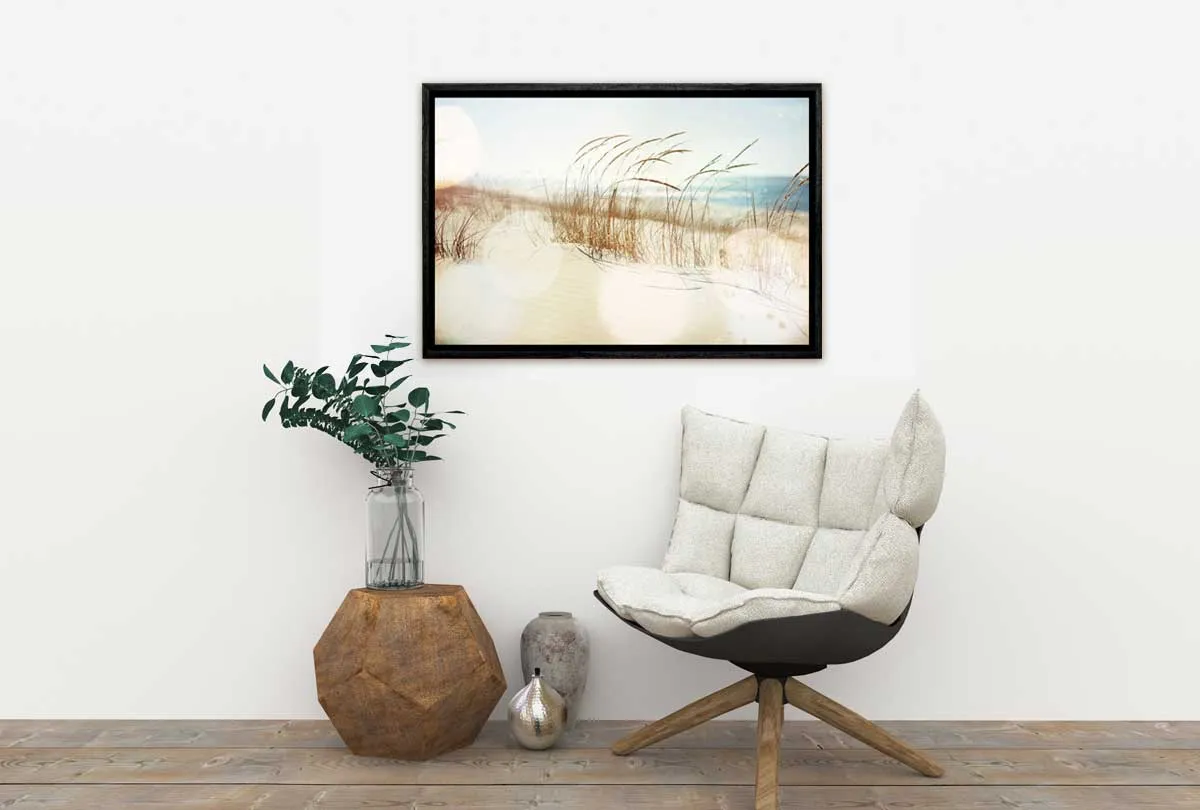 Beach Dune Grass | Canvas Wall Art Print