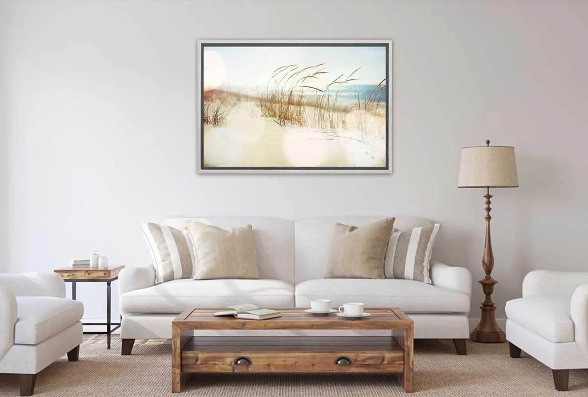 Beach Dune Grass | Canvas Wall Art Print