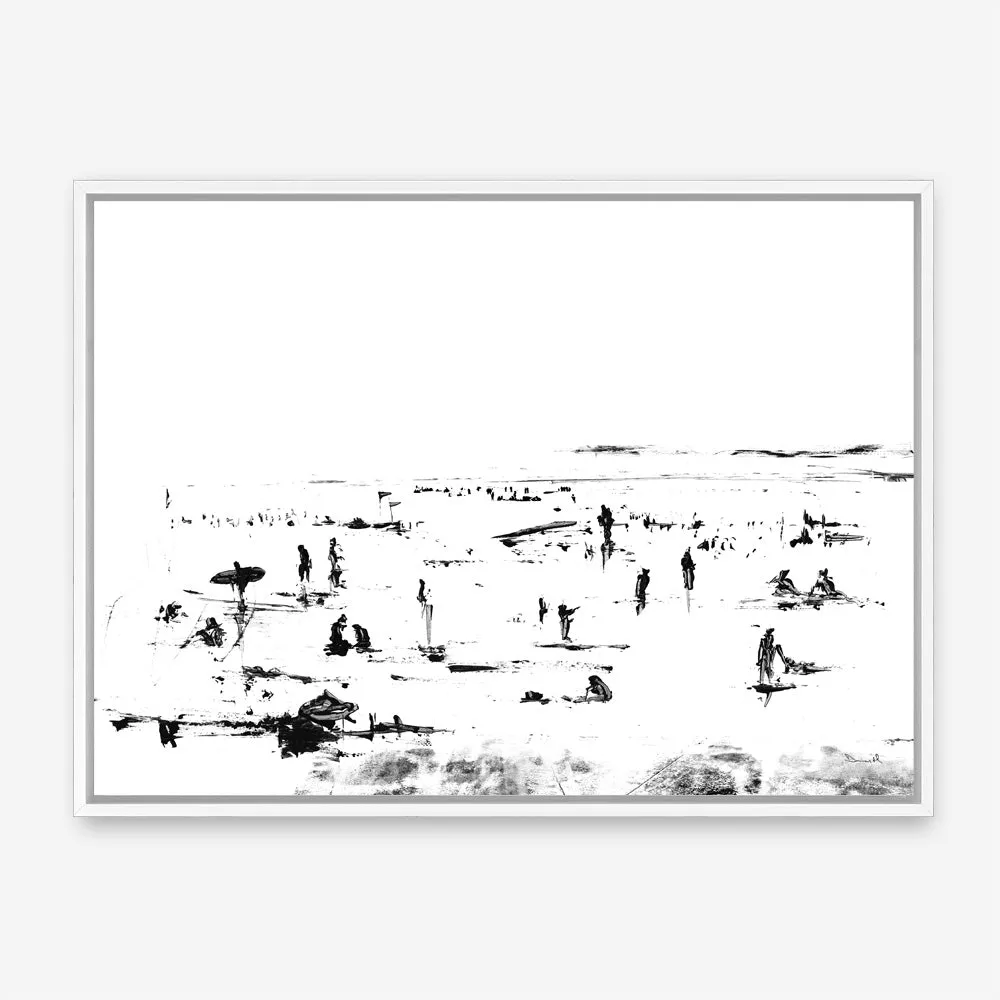 Beach People Canvas Print