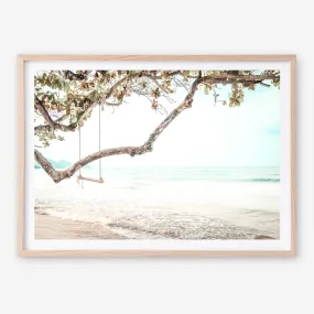 Beach Swing I Photo Art Print