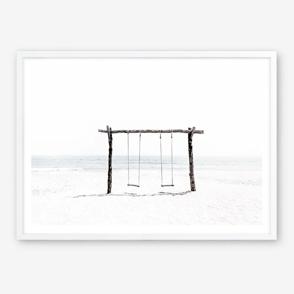 Beach Swing II Photo Art Print