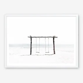 Beach Swing II Photo Art Print