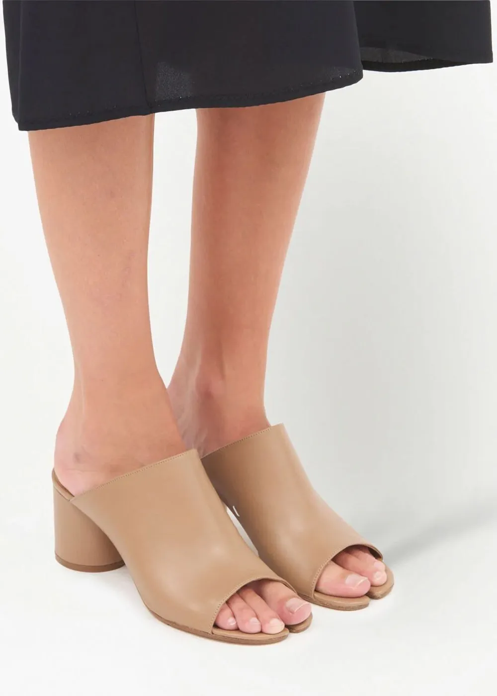 Beige Hannah Mules