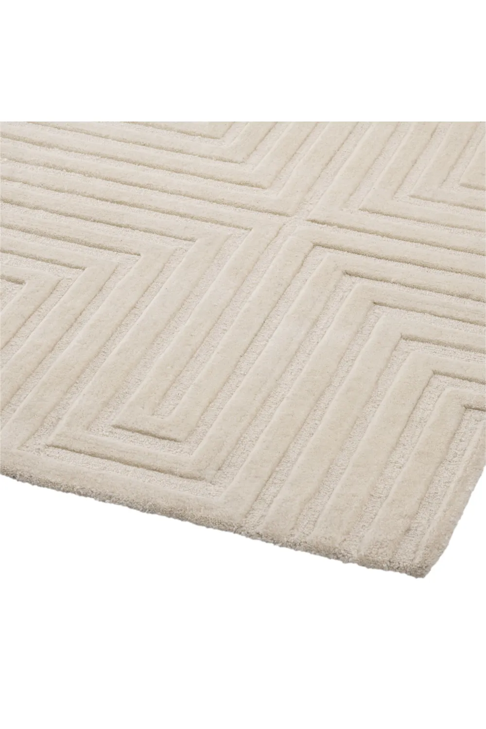 Beige Wool Rug 10' x 13' | Eichholtz Breck