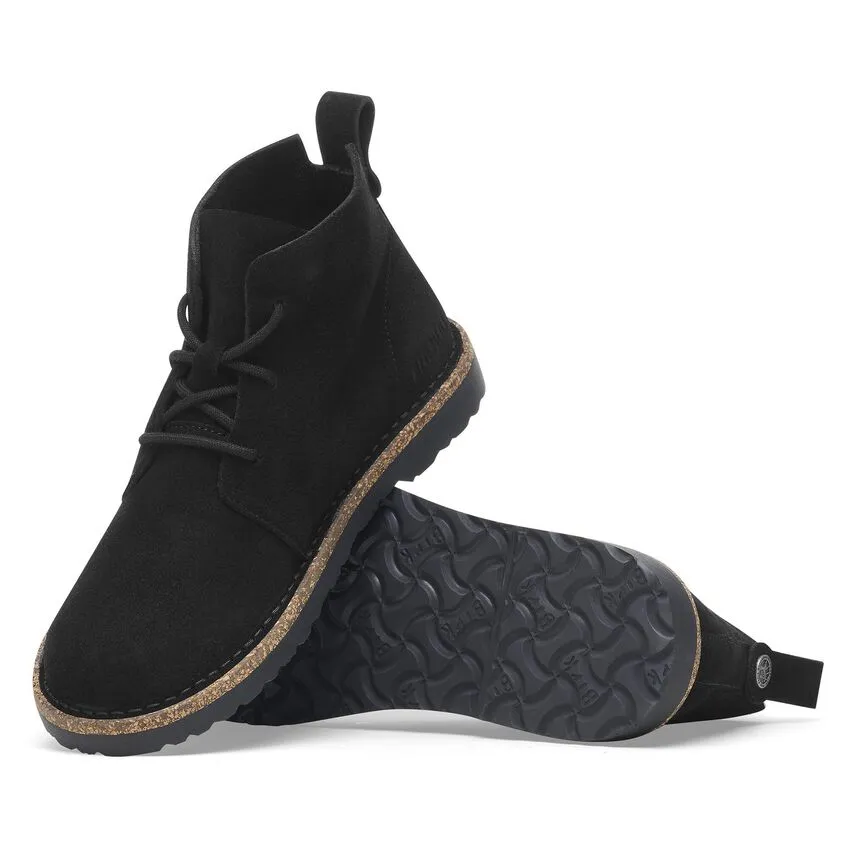 Birkenstock Uppsala Mid - Suede Leather - Black